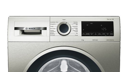 Serie | 4 Çamaşır Makinesi 9 kg 1200 dev./dak., silver