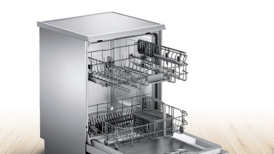 Serie | 2 Solo Bulaşık Makinesi 60 cm Alü-Gümüş