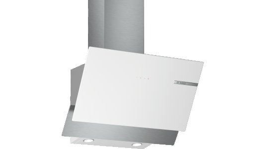 Serie | 4 Duvar Tipi Davlumbaz 60 cm Beyaz Cam Yüzey