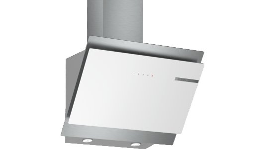 Serie | 6 Duvar Tipi Davlumbaz 60 cm Beyaz Cam Yüzey