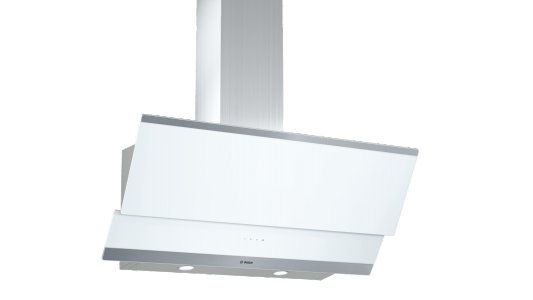 Serie | 2 Duvar Tipi Davlumbaz 90 cm Beyaz Cam Yüzey